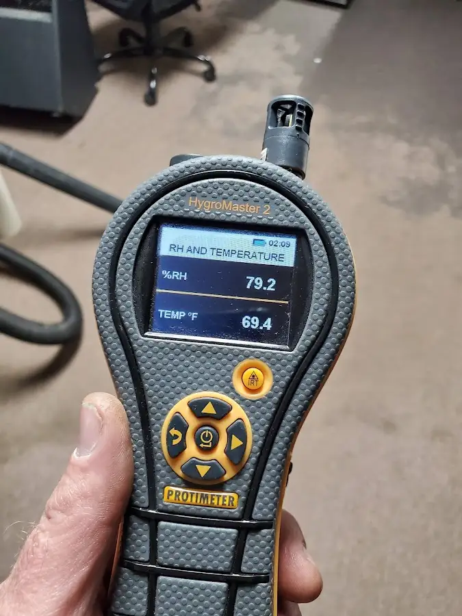 Moisture meter humidity assessment for Fire & Smoke Damage Restoration in Orono